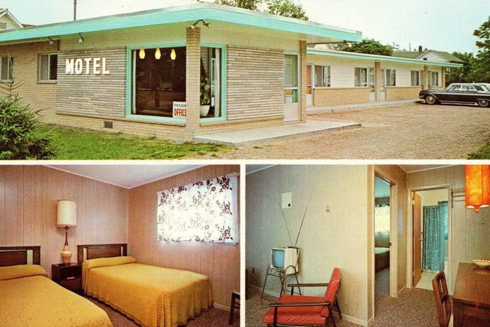 Mackinaw City Michiganbinghams Parkview Motel Office (newer photo)